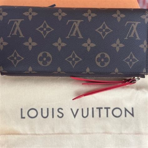 louis vuitton adele wallet coquelicot|LOUIS VUITTON Monogram Adele Wallet Coquelicot.